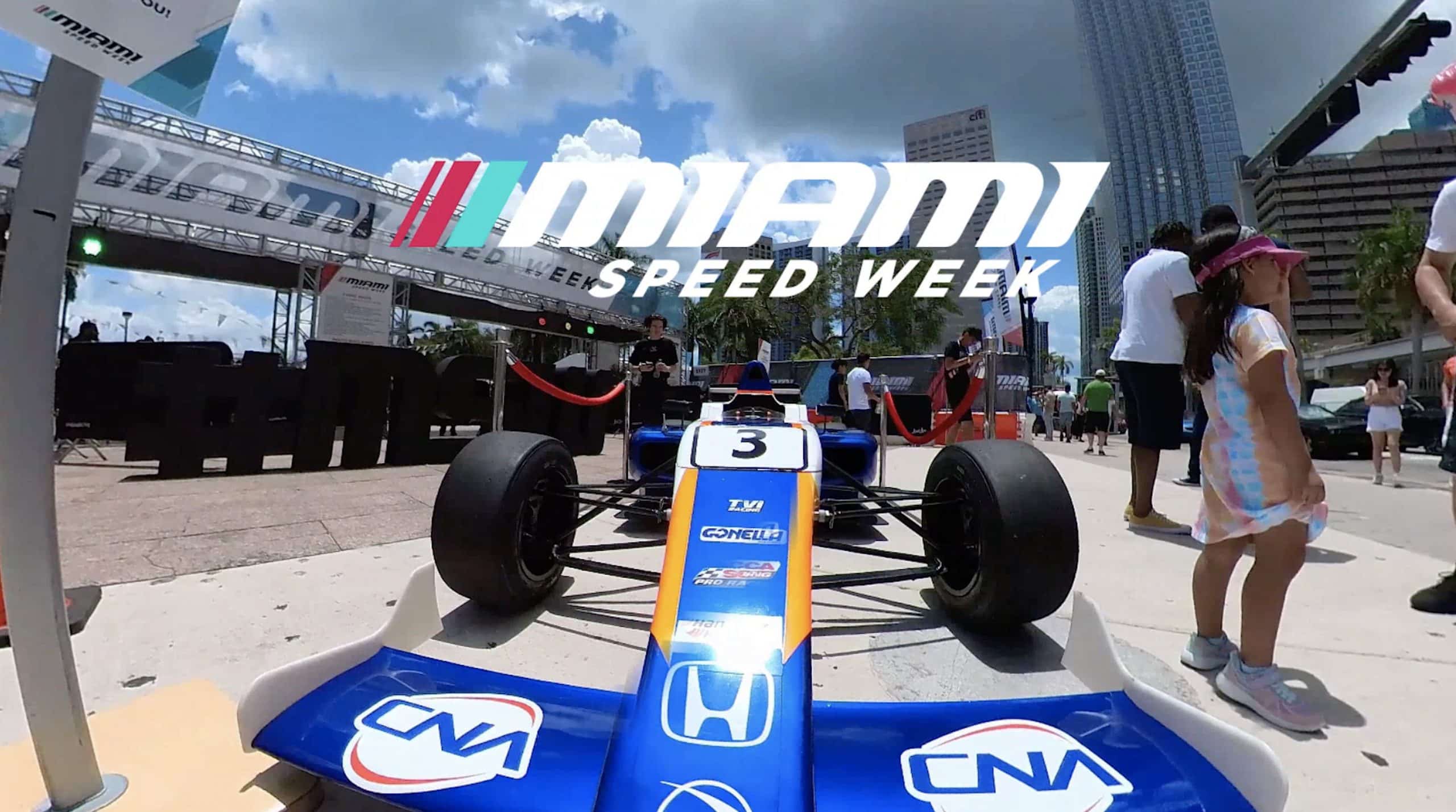 WITH THE HIGHLY ANTICIPATED INAUGURAL MIAMI GRAND PRIX TAKING PLACE IN MAY, MIAMI SPEED WEEK WILL BE THE BIGGEST AND BEST CELEBRATION CONVERGING EVERYTHING RACING AND ENTERTAINMENT.